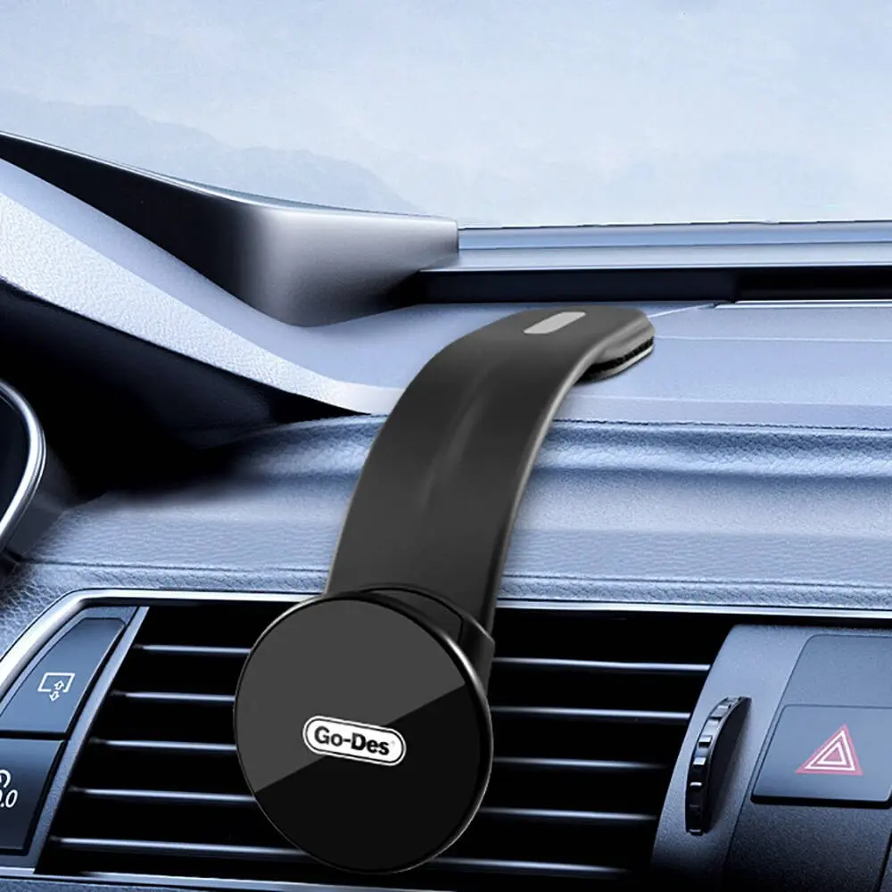 Go Des GD-HD968 Manyetik Çok Açılı Araç Telefon Tutucu, Siyah
