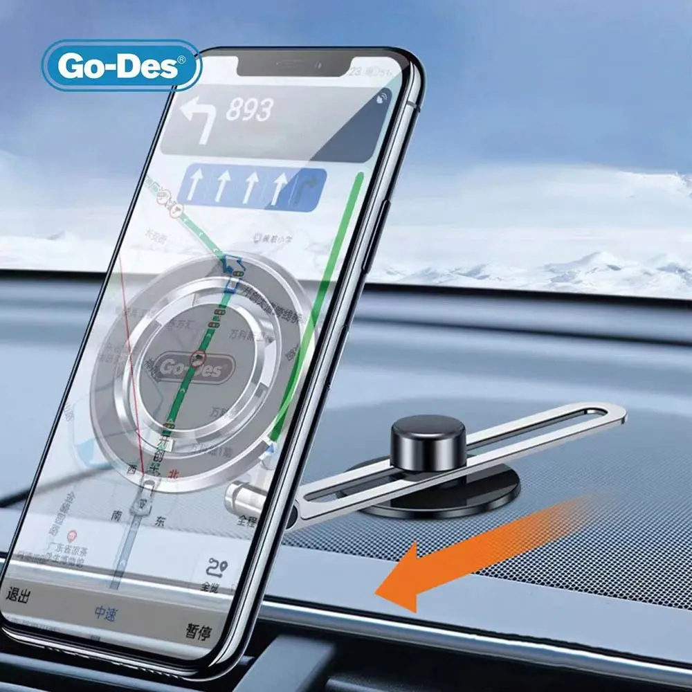 Go Des GD-HD912 Manyetik 360 Derece Dönebilen Araç Telefon Tutacağı