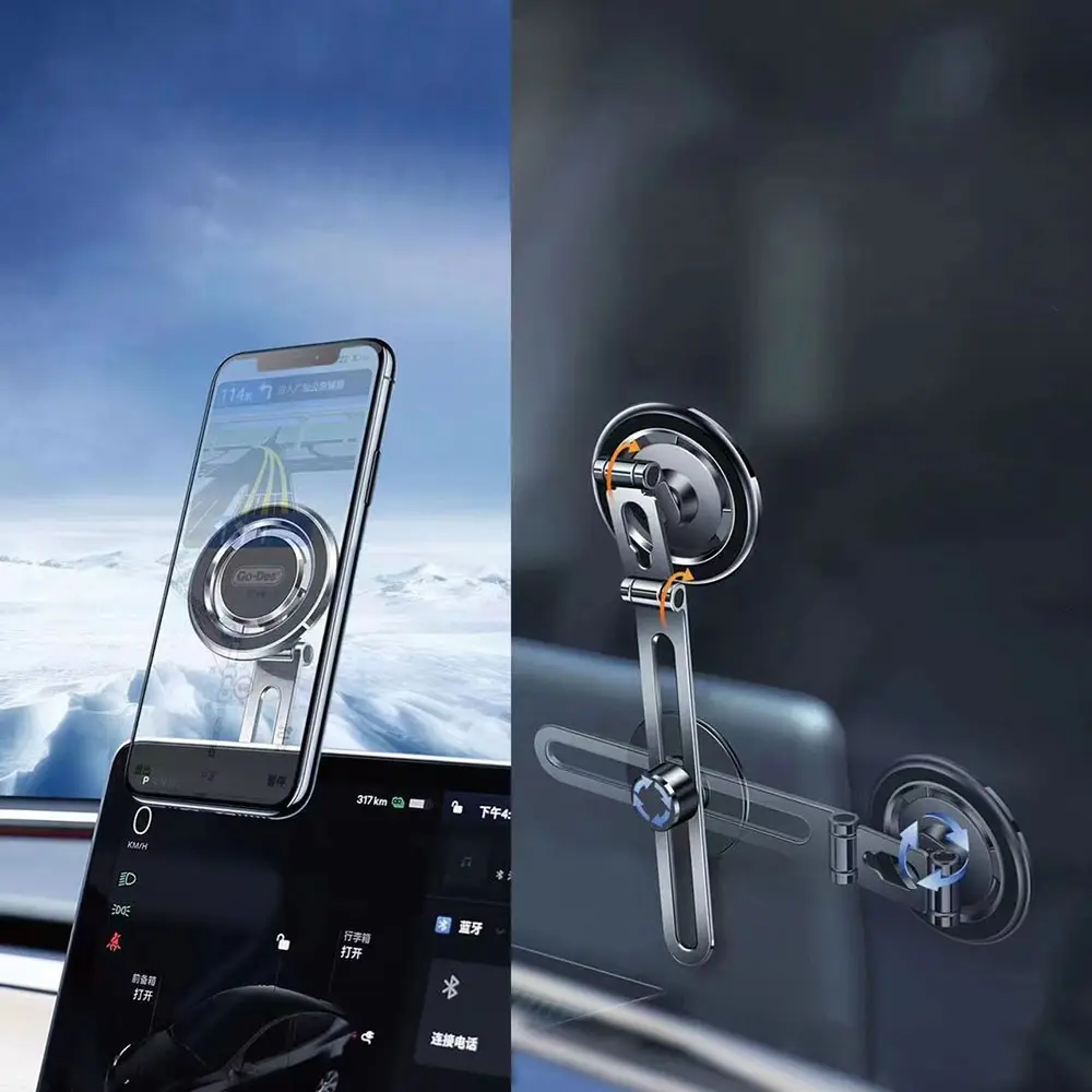 Go Des GD-HD912 Manyetik 360 Derece Dönebilen Araç Telefon Tutacağı