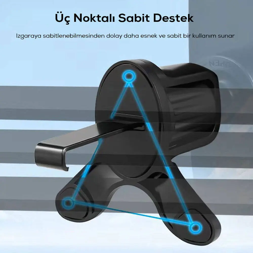 Go Des GD-HD936 360° Dönebilen Uzayan Başlıklı Araç Telefon Tutucu