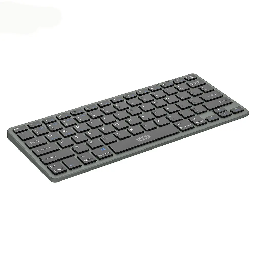 Go Des GD-KB325 Sessiz Tuş Tasarımlı Bluetooth Bağlantılı Kablosuz Klavye