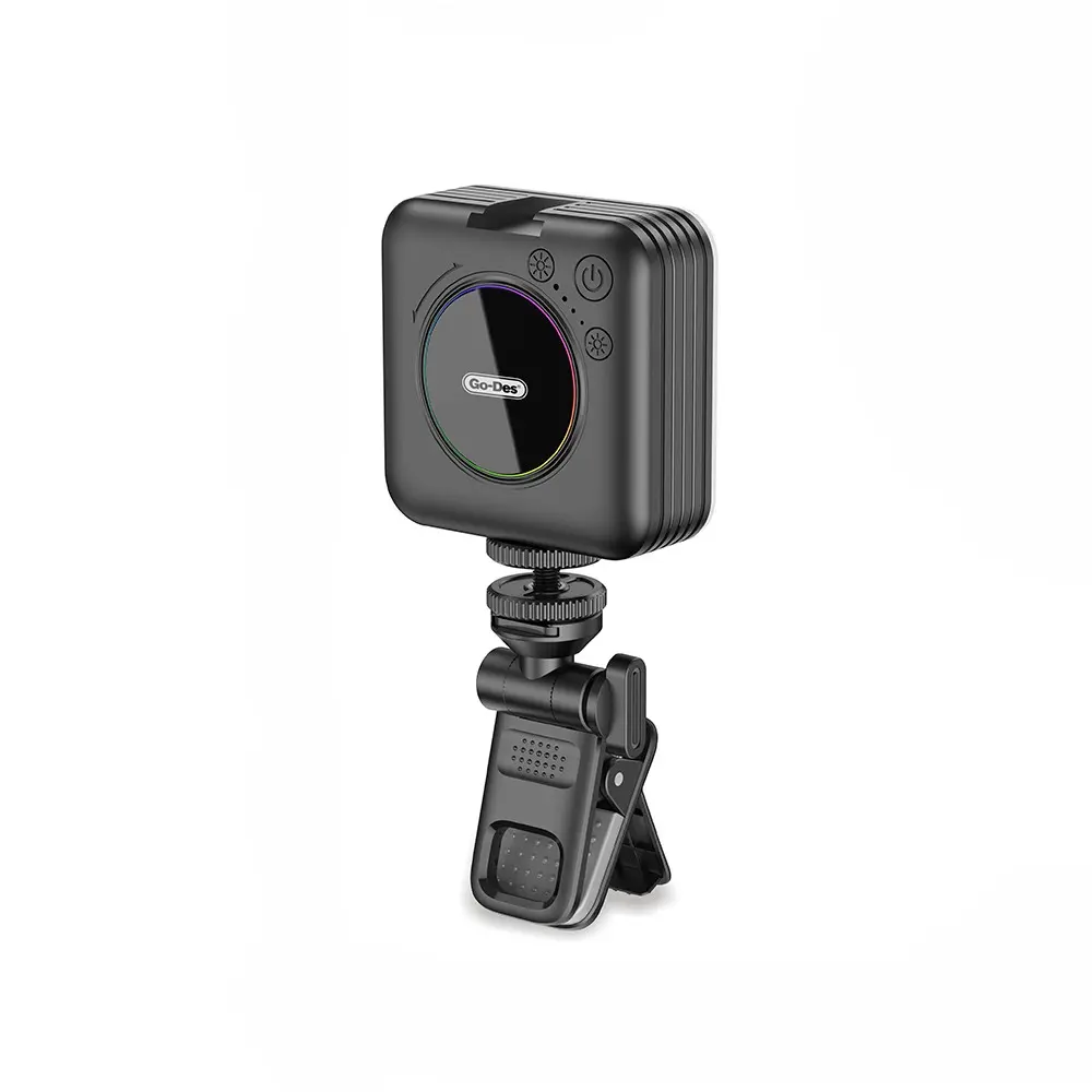 Go Des GD-LD1033 RGB LED Telefon ve Kamera Üstü Aydınlatma Işığı