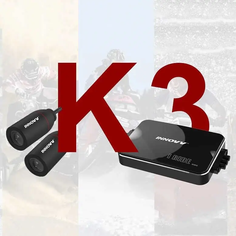 Innovv K3 Motosiklet Kamerası, Çift Kameralı Full HD ve IP67