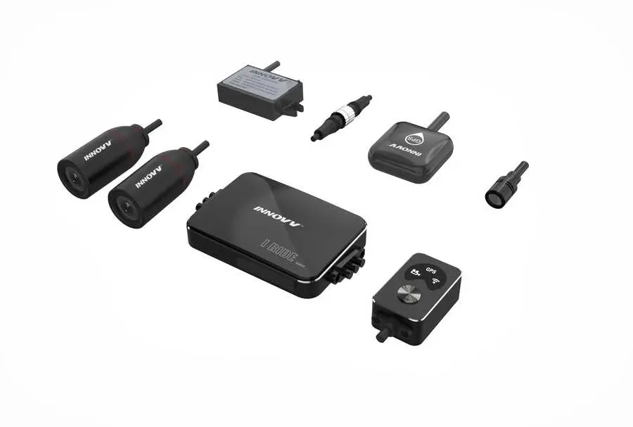 Innovv K3 Motosiklet Kamerası, Çift Kameralı Full HD ve IP67