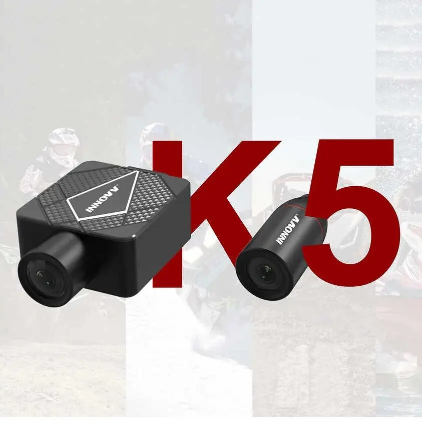Innovv K5 Motosiklet Kamerası, Çift Kameralı 1080P ve IP67