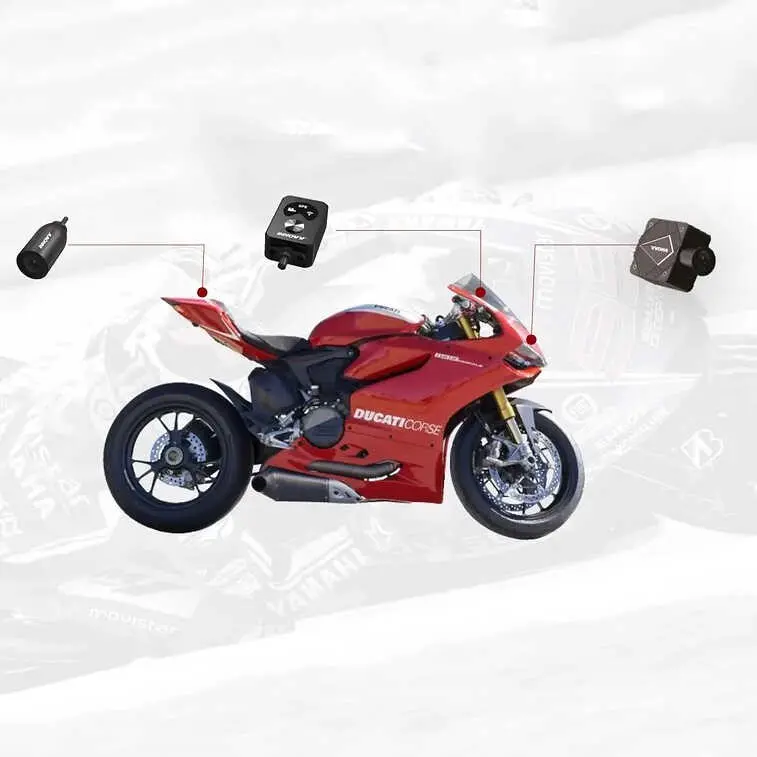 Innovv K5 Motosiklet Kamerası, Çift Kameralı 1080P ve IP67