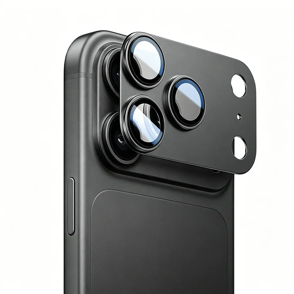 iPhone 18 Pro Safir Alüminyum Kamera Lens Koruyucu - Mohseven Sapphire