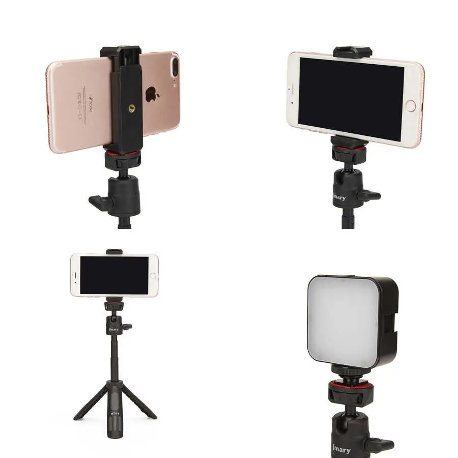 Jmary MT-19 Tripod, 360 Derece Dönebilen Başlık ve Monopod Özellikli