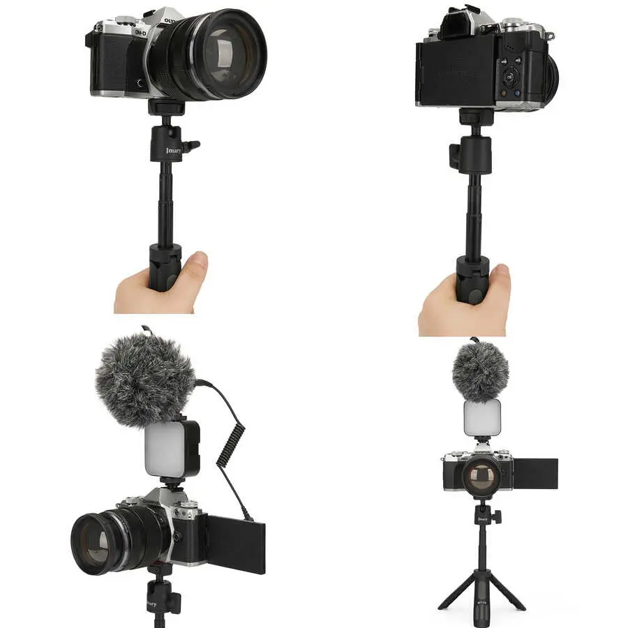 Jmary MT-19 Tripod, 360 Derece Dönebilen Başlık ve Monopod Özellikli