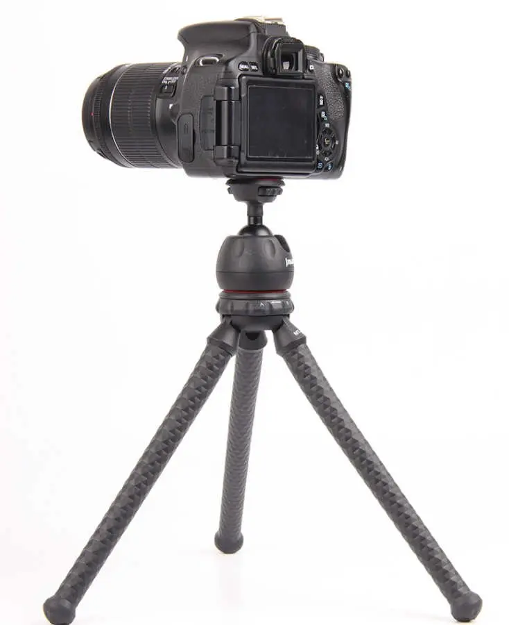 Jmary MT-25 Esnek Ahtapot Ayaklı Tripod, 30 cm, Telefon ve Tablet Tutuculu