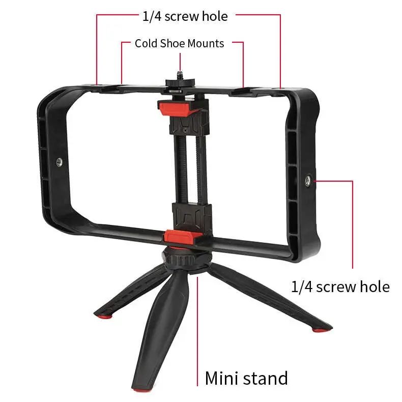 Jmary MT-33 Tripod, 4 Cihaz Başlıklı ve Monopod Kullanımlı