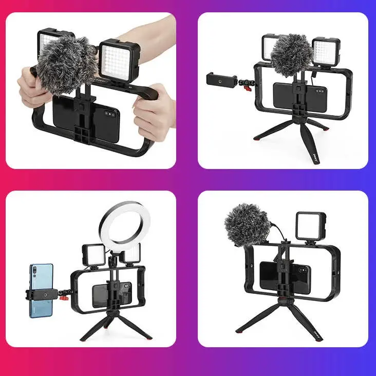 Jmary MT-33 Tripod, 4 Cihaz Başlıklı ve Monopod Kullanımlı