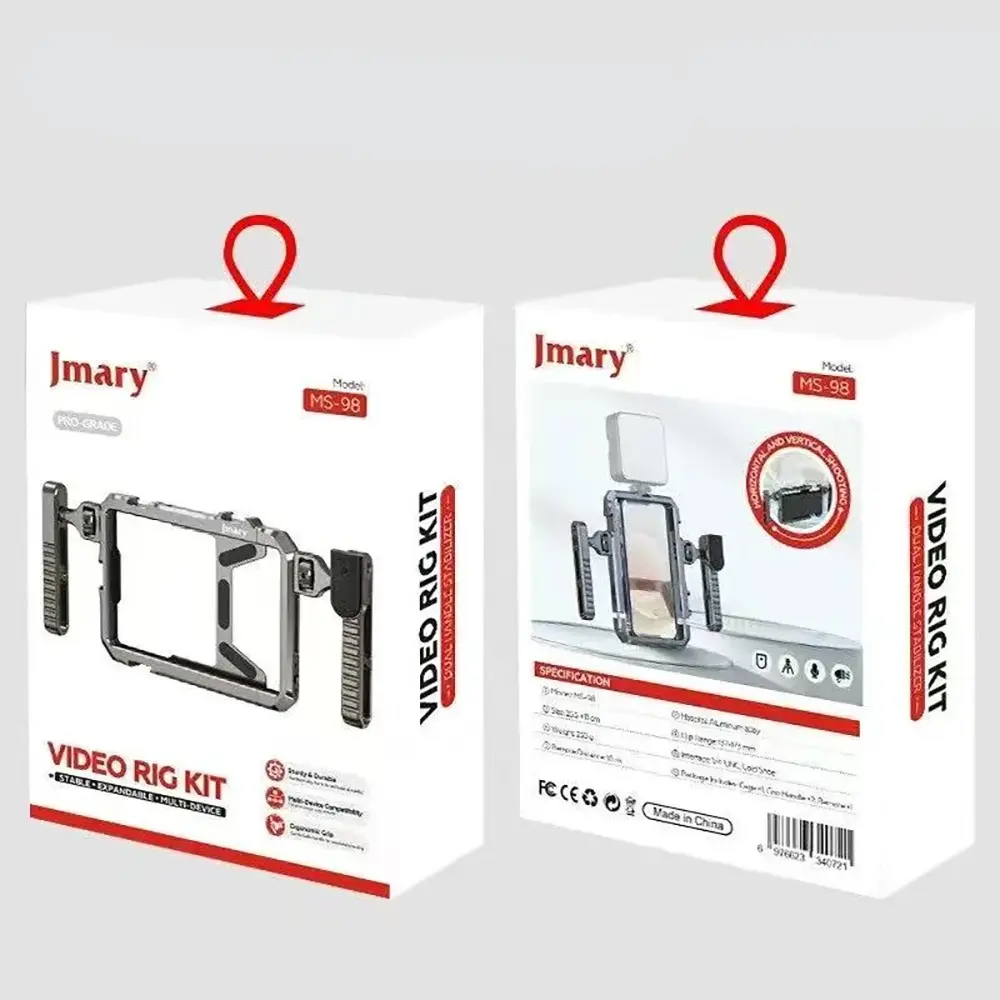 Jmary MS-98 Uzaktan Kumandalı Telefon ve Kamera Video Stabilizatörü