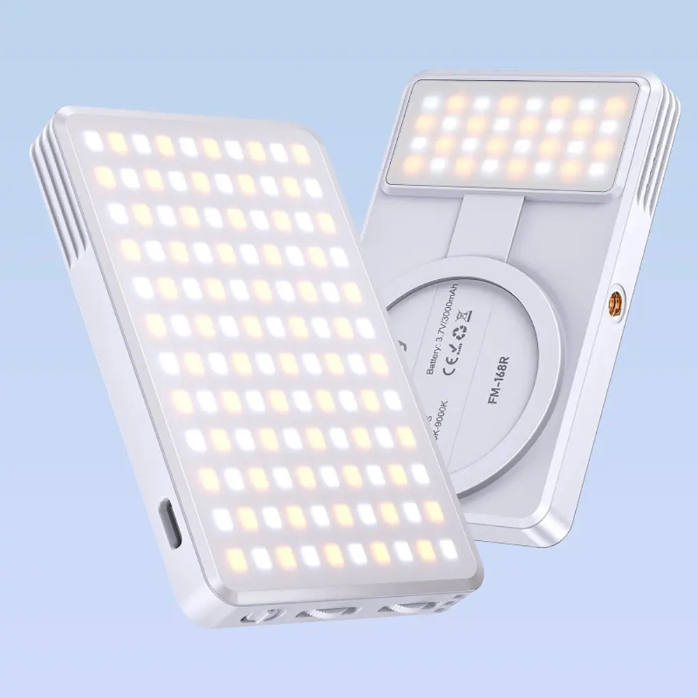 Jmary FM-168R Manyetik LED Telefon Aydınlatma Işığı, 2500K-9000K