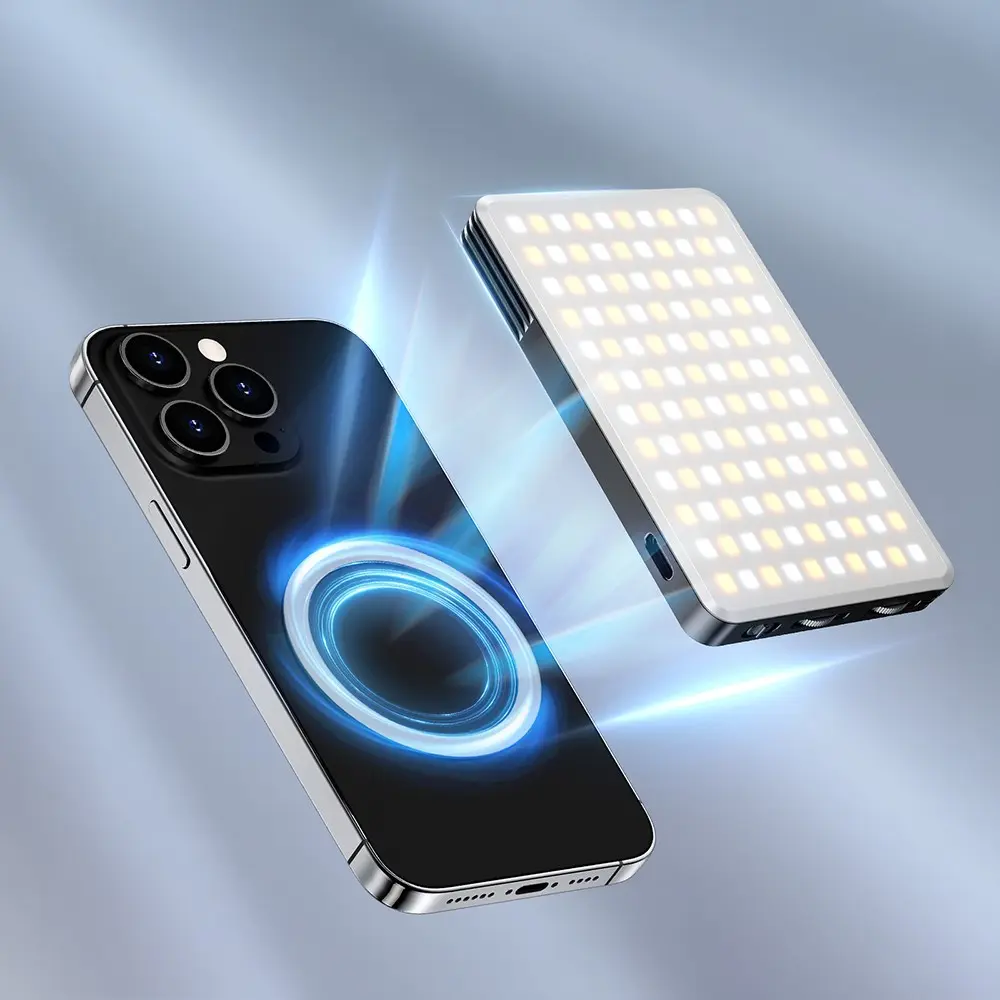Jmary FM-168R Manyetik LED Telefon Aydınlatma Işığı, 2500K-9000K