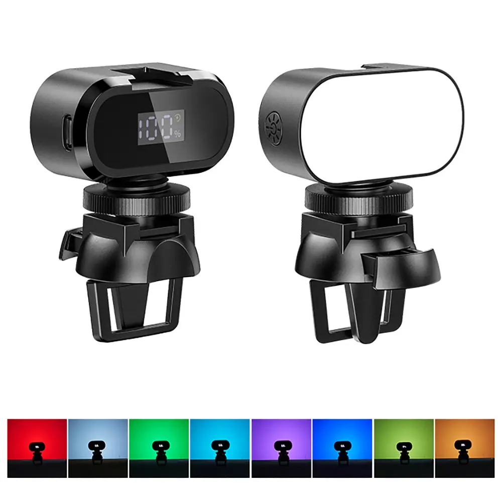 Jmary FM-16RGB Mandallı RGB LED Video Işığı, 750 mAh