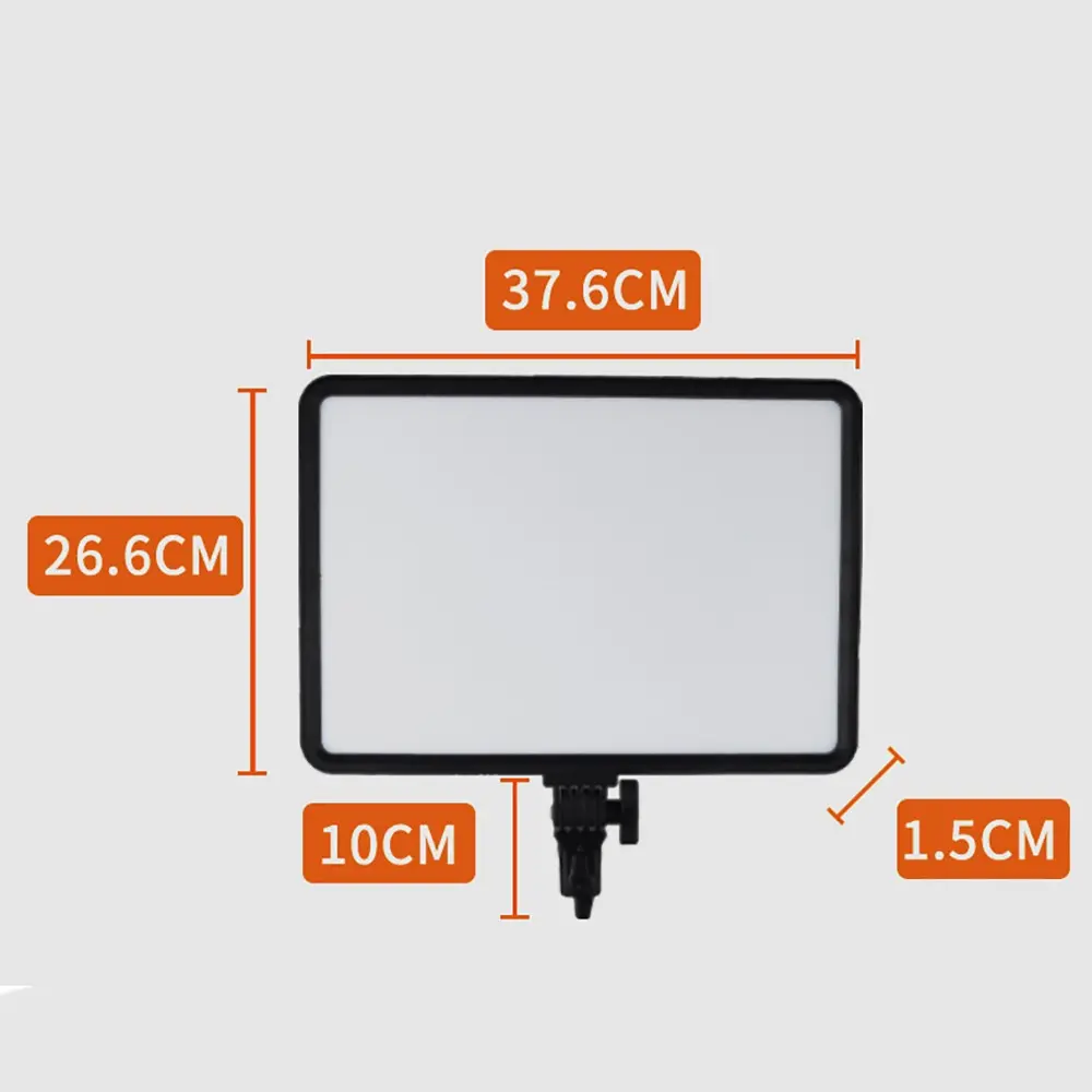 Jmary FM-17RS 17 inç LED Panel Video Işığı, Uzaktan Kumandalı