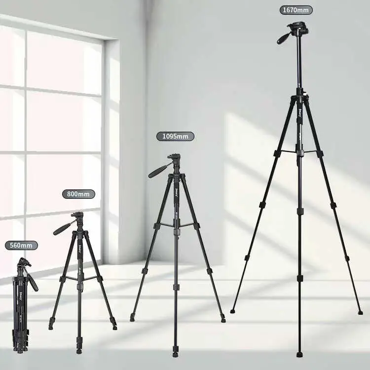 Jmary KP2274 Tripod, 167 cm Uzunluk ve Monopod Kullanımı