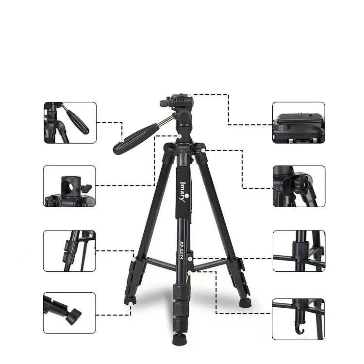 Jmary KP2274 Tripod, 167 cm Uzunluk ve Monopod Kullanımı