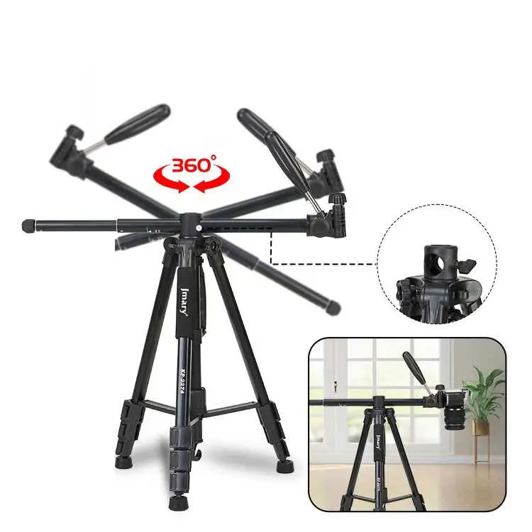 Jmary KP2274 Tripod, 167 cm Uzunluk ve Monopod Kullanımı