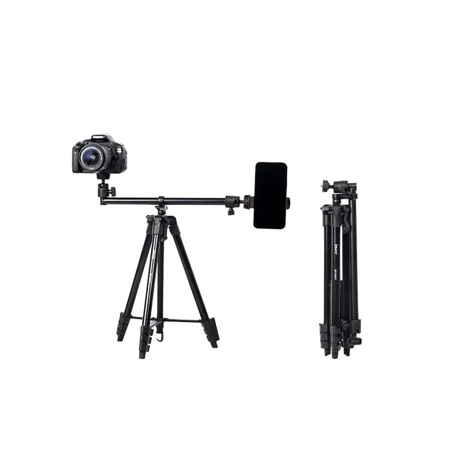 Jmary KP-2207 Tripod, 133 cm Yükseklik ve 360 Derece Dönebilen Başlık