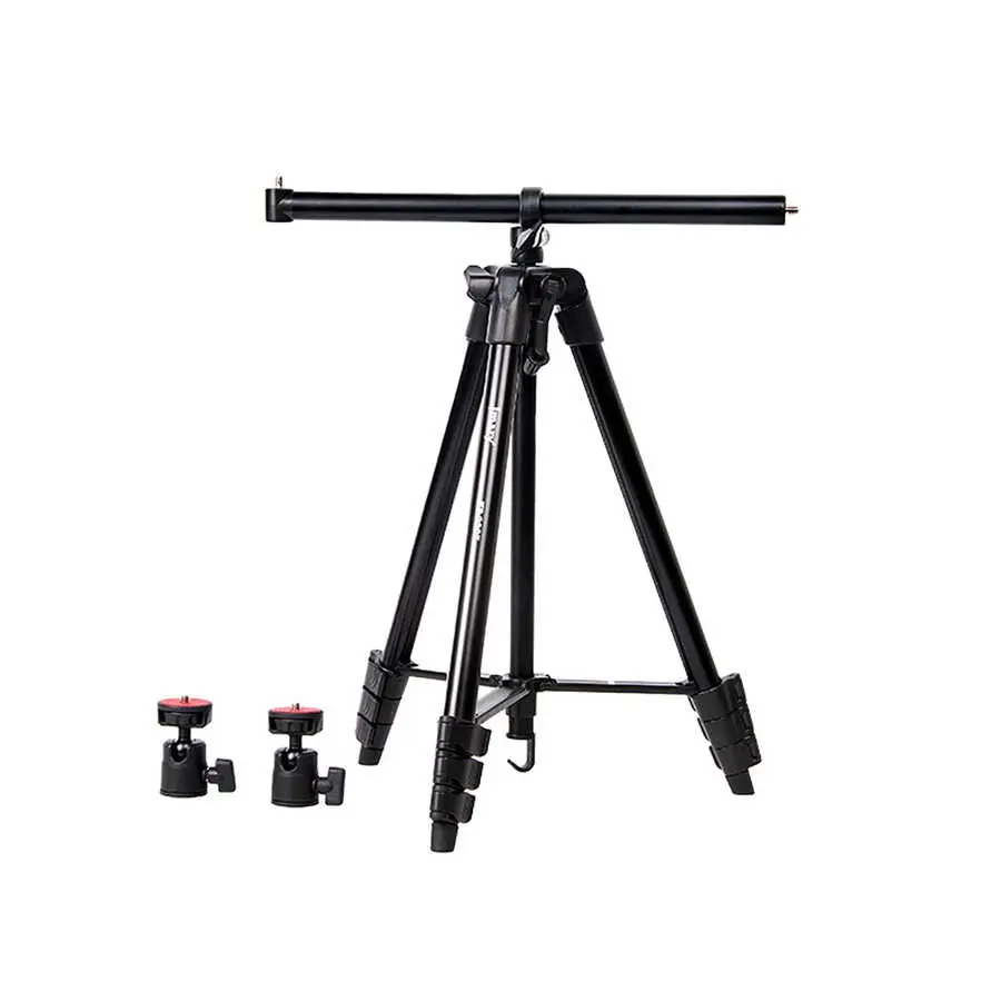 Jmary KP-2207 Tripod, 133 cm Yükseklik ve 360 Derece Dönebilen Başlık