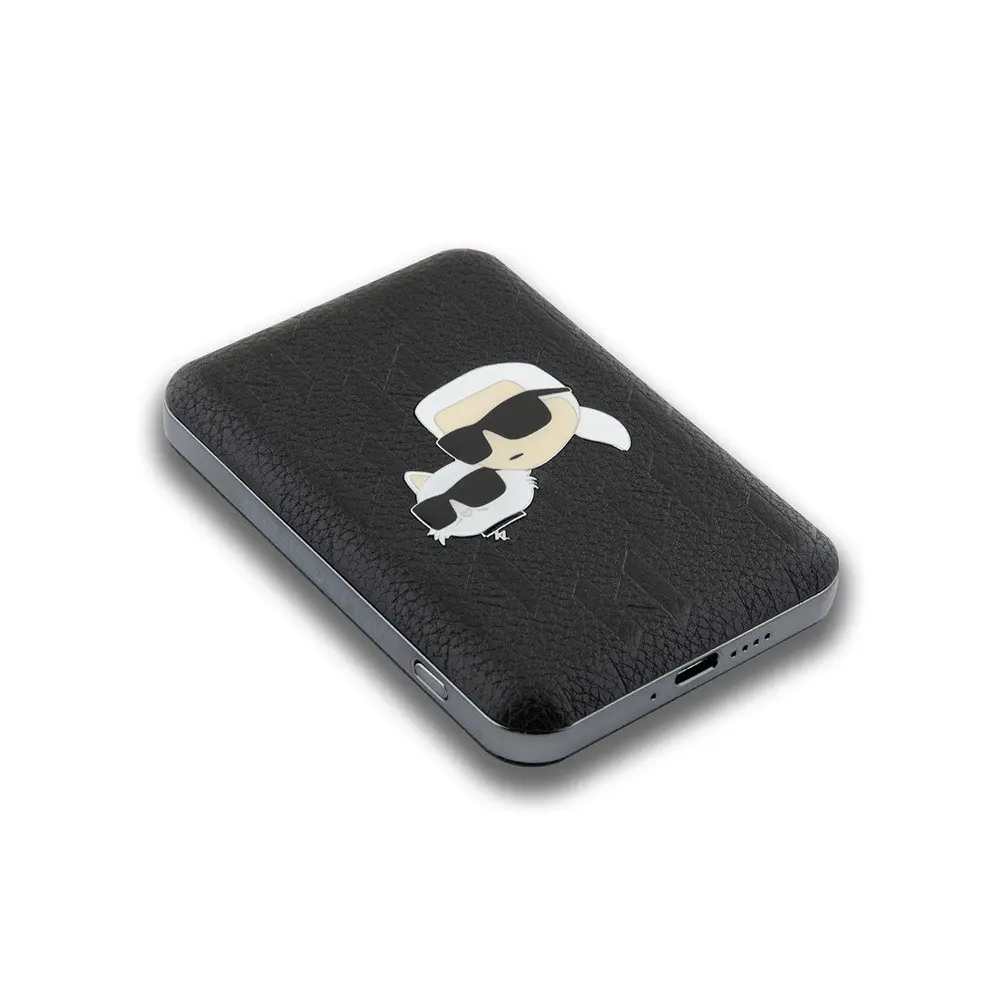 Karl Lagerfeld MagSafe Uyumlu 5000mAh LED Göstergeli Powerbank