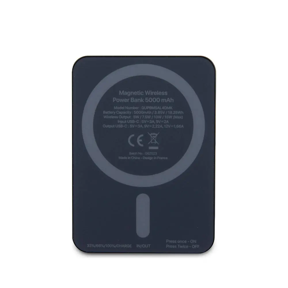 Karl Lagerfeld MagSafe Manyetik Powerbank 5000 mAh, 15 W Kablosuz Şarj