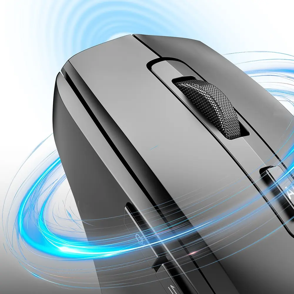 Lenyes WS106 Kablosuz Mouse, AI Tuşlu ve Çift Bluetooth Bağlantılı