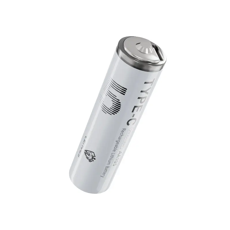 Lenyes AA105 Type-C Şarjlı AA Lityum-ion Pil, 2800mWh 1.5V, 2 Adet