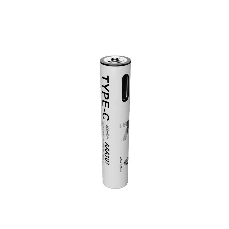 Lenyes AAA107 Type-C Şarj Portlu Şarj Edilebilir AAA Pil, 2 Adet