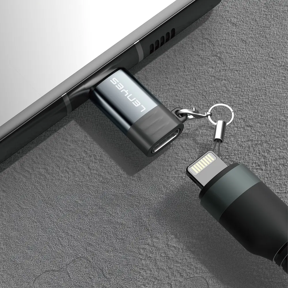 Lenyes AX111 Lightning to Type-C Çevirici OTG Adaptör