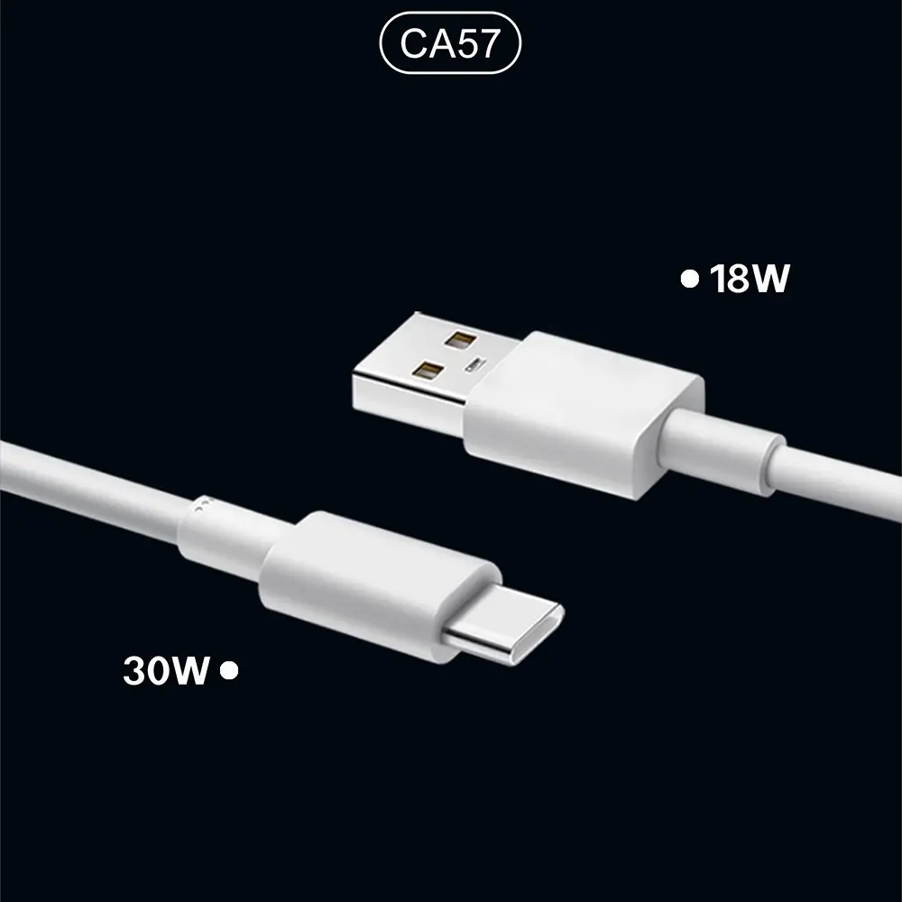Lenyes CA57 30W Mini Araç Şarj Aleti, Dual Type-C + USB-A