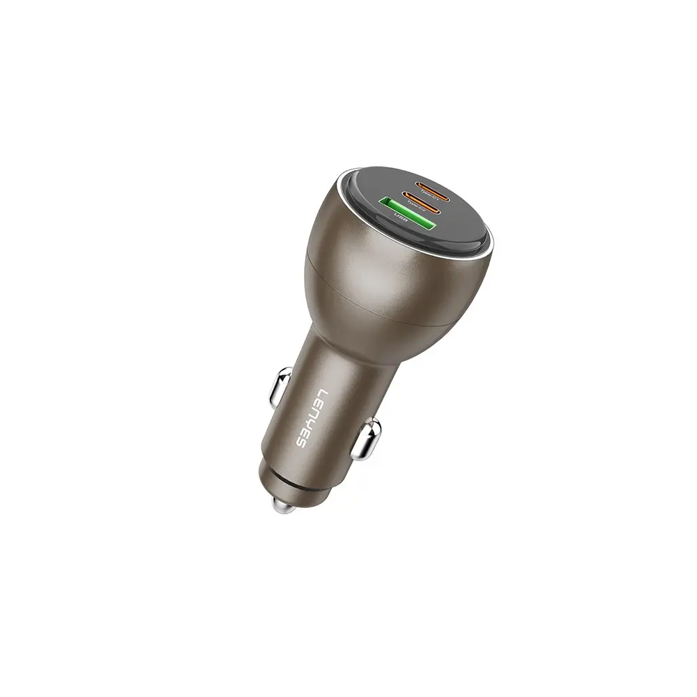 Lenyes CA66 95W PD Araç Şarj Cihazı, 2x Type-C + USB-A