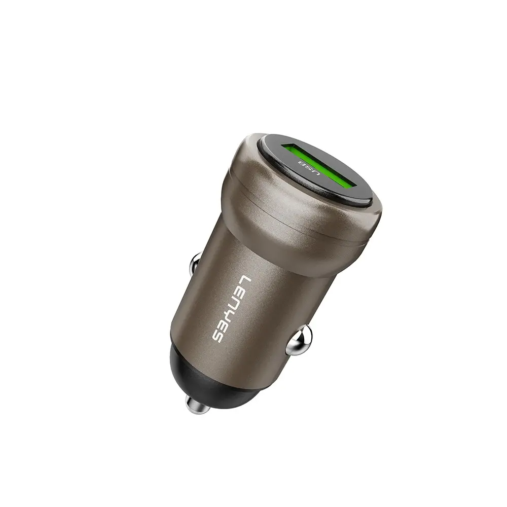 Lenyes CA61 USB-A Araç Şarj Aleti, 18W QC3.0 Hızlı Şarj