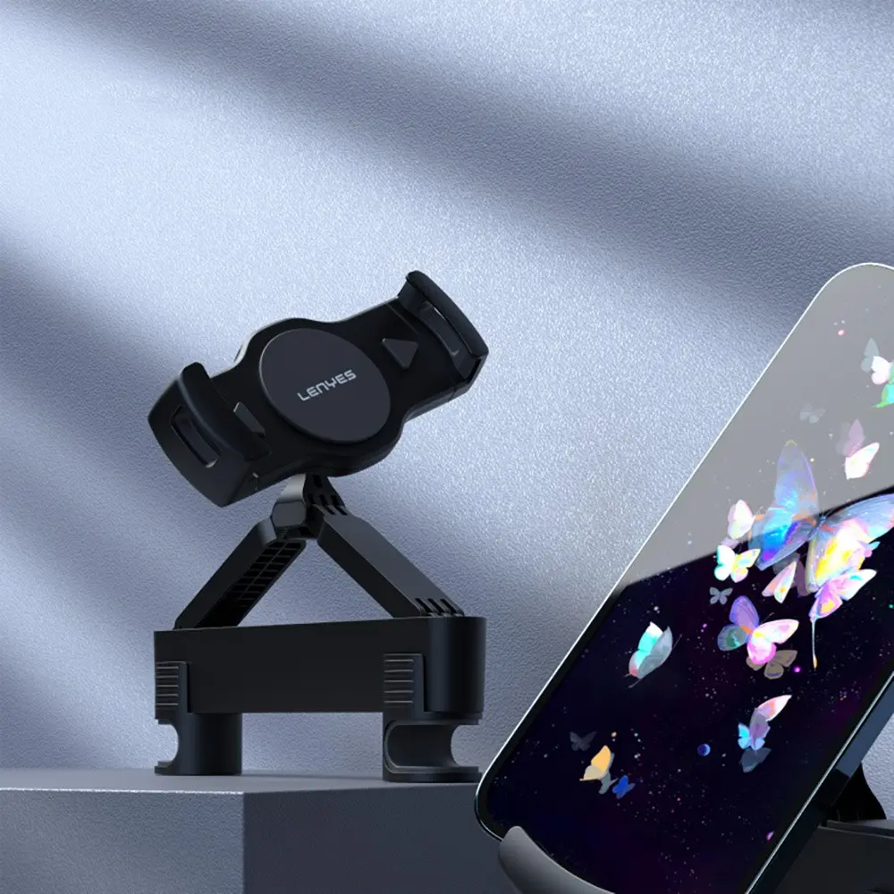 Lenyes CR167 360 Derece Dönebilen Arka Koltuk Araç Telefon Tutucu