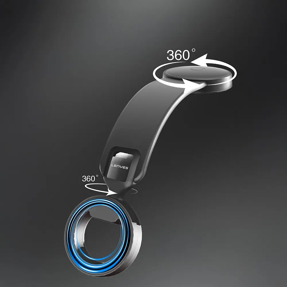 Lenyes CR185 MagSafe Uyumlu Bükülebilir Araç Telefon Tutucu