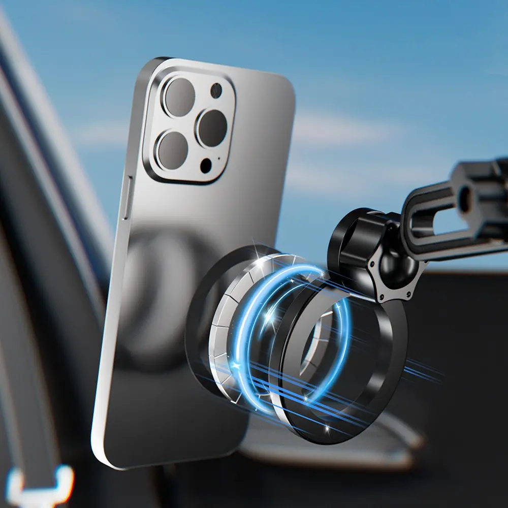 Lenyes CR189 2 in 1 360 Derece Dönebilen Araç Telefon ve Bardak Tutucu