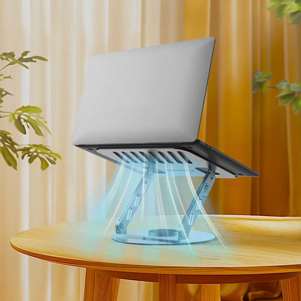 Lenyes CR190 360 Derece Dönebilen Katlanabilir Laptop Standı