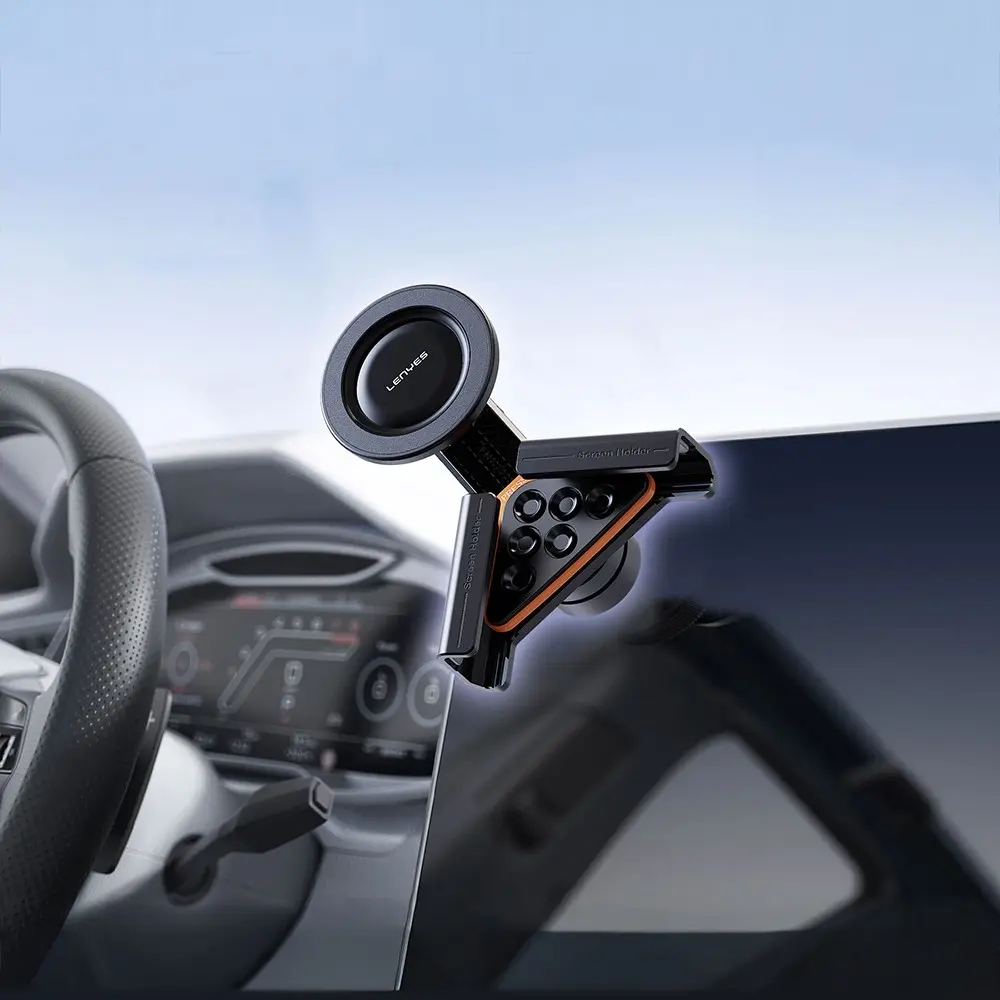 Lenyes CR210 360° Dönebilen Manyetik Araç İçi Telefon Tutucu