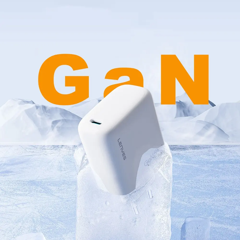 Lenyes LCH94 45W GaN Type-C PD Şarj Adaptörü, Beyaz