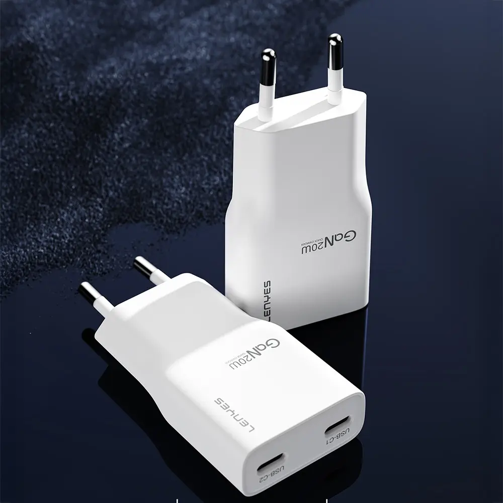 Lenyes LCH15-EU Type-C to Lightning GaN Şarj Seti, 20 W PD