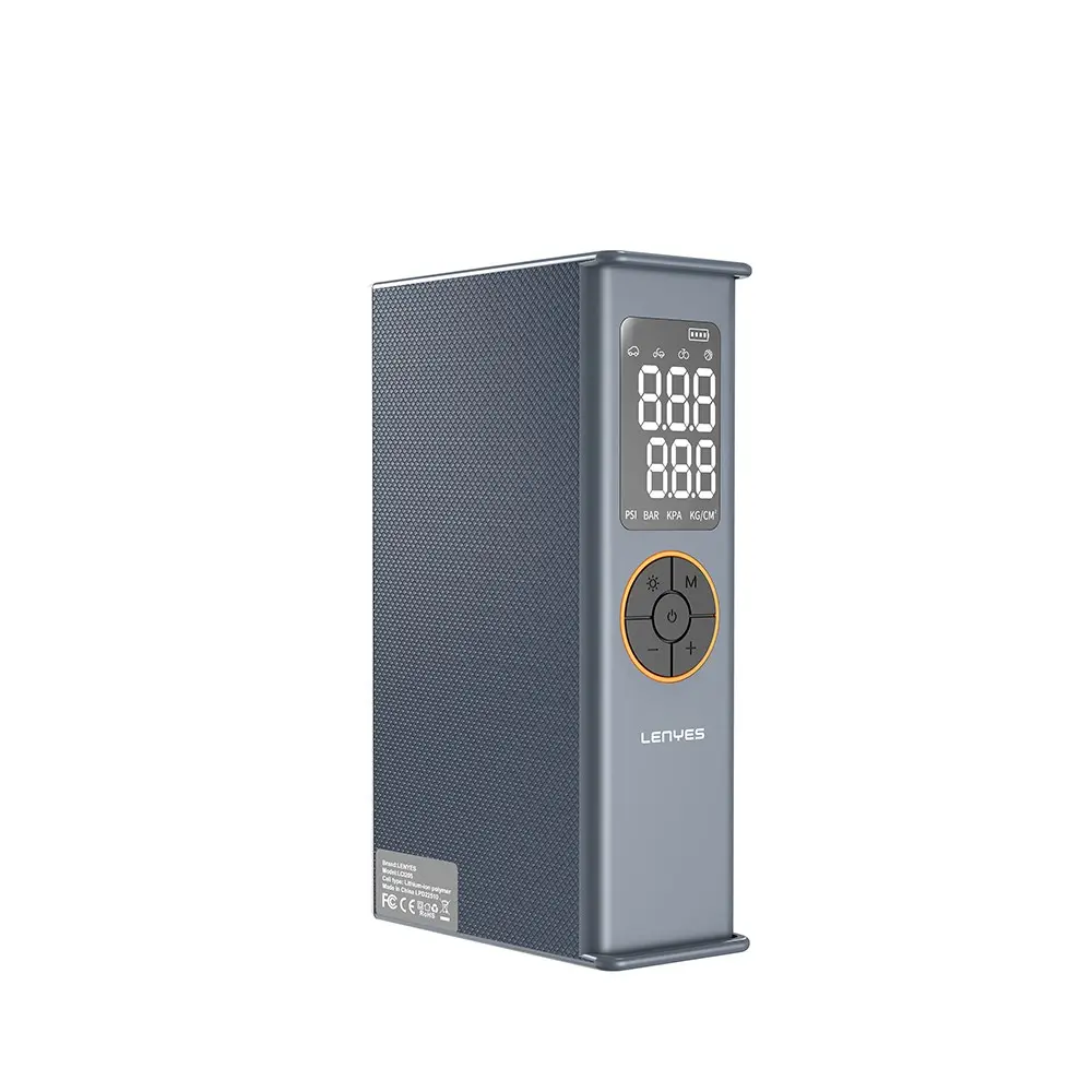 Lenyes LCI205 12V 100W Araç Akü Takviye ve Hava Kompresörü, 7200mAh