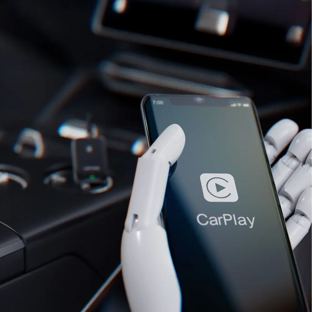 Lenyes LCP03 Bluetooth 5.0 CarPlay ve Android Auto Adaptörü