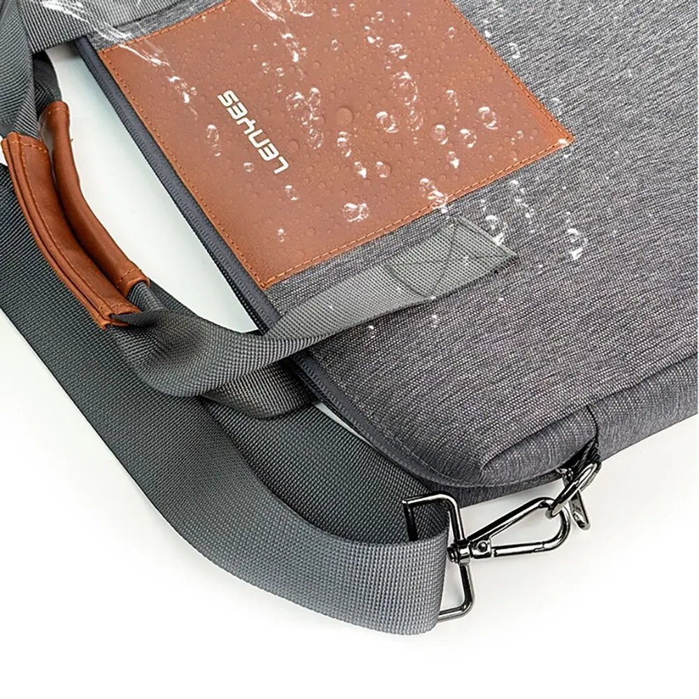 Lenyes LB544 Rambler Serisi Polyester Kumaş 15-16 inç Su Geçirmez Laptop Çantası