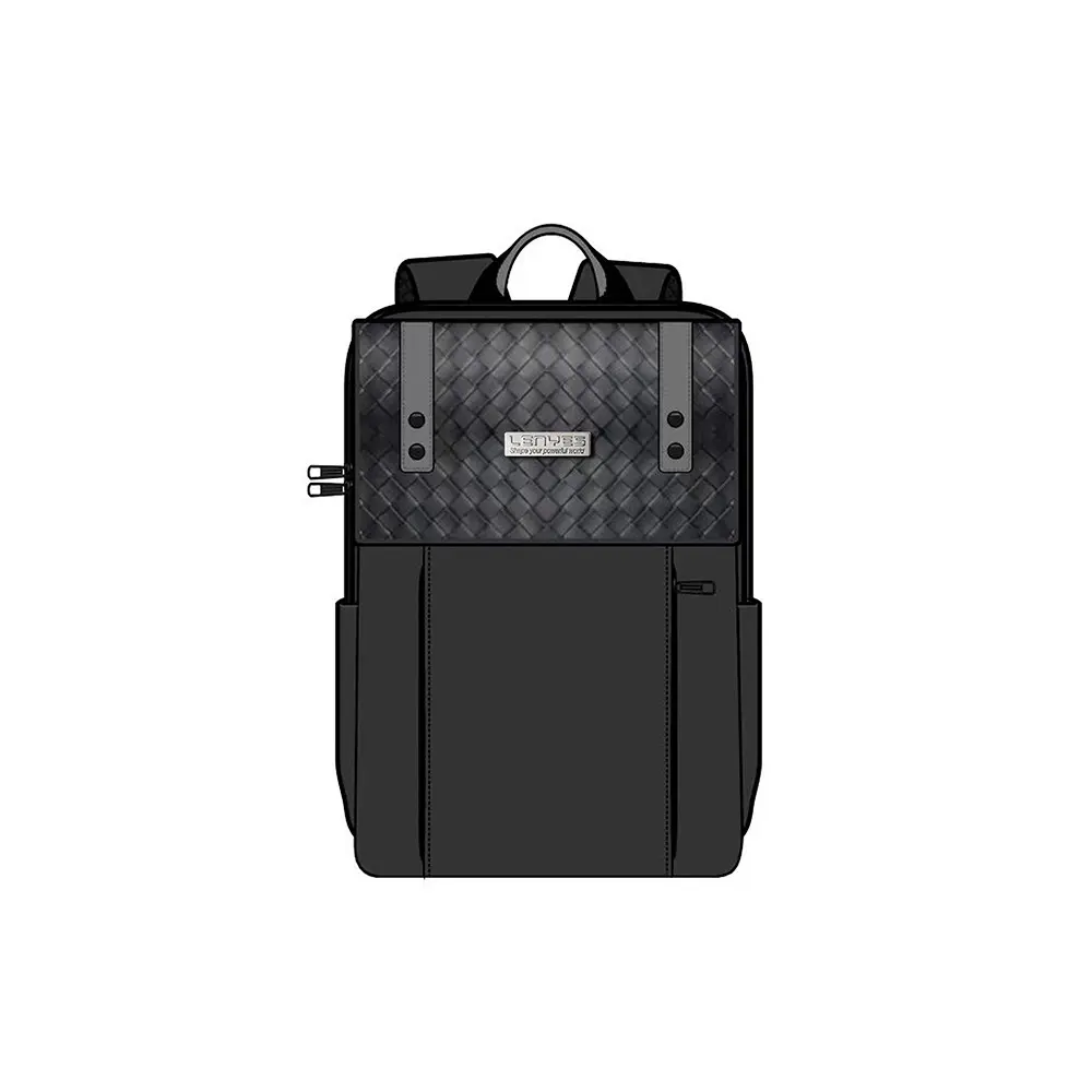 Lenyes LB550 Voyagers 1200D Su Geçirmez Seyahat Sırt Çantası, 16 inç Laptop Bölmeli