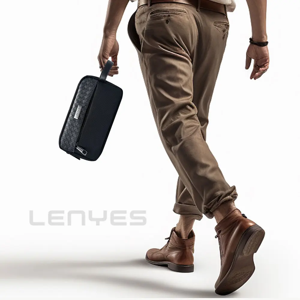 Lenyes LB551 Voyagers Bilek Askılı Mobil Aksesuar Çantası, 1200D Polyester