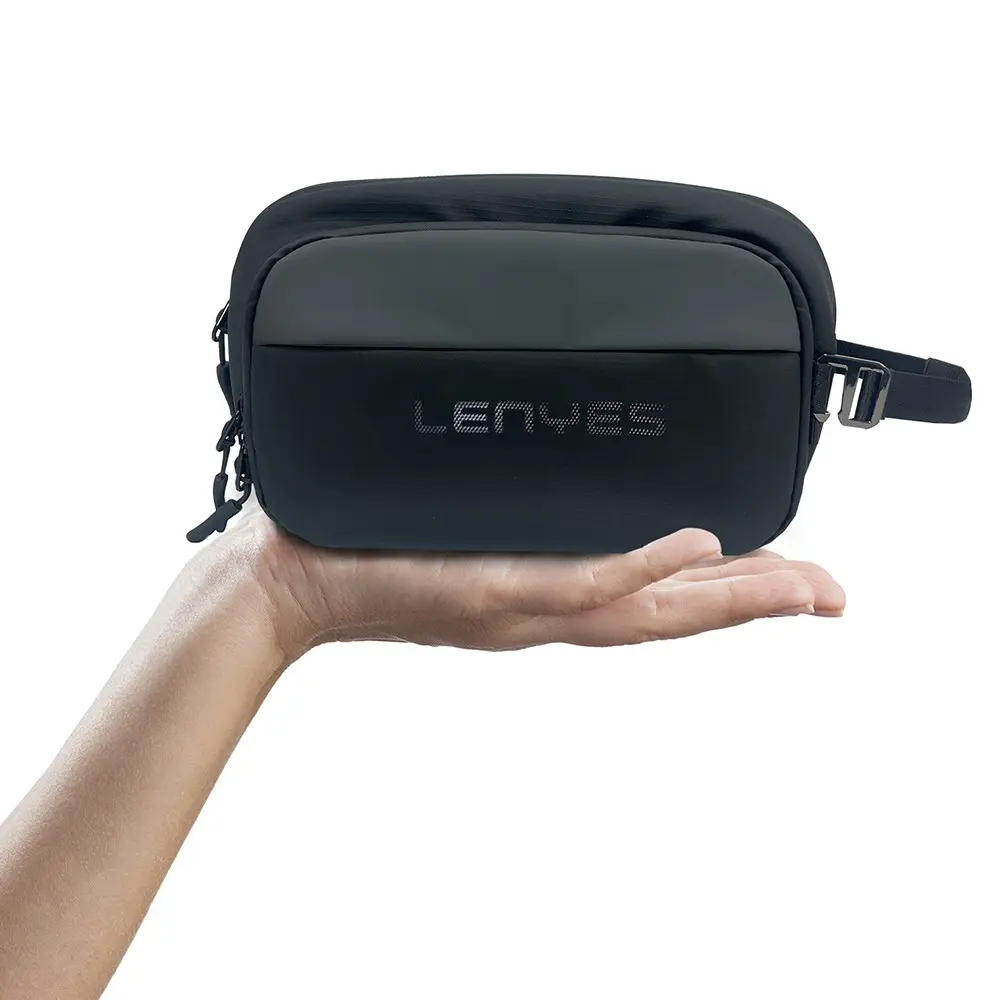 Lenyes LB561 Su Geçirmez Çapraz Askılı Aksesuar Çantası, 25.5cm