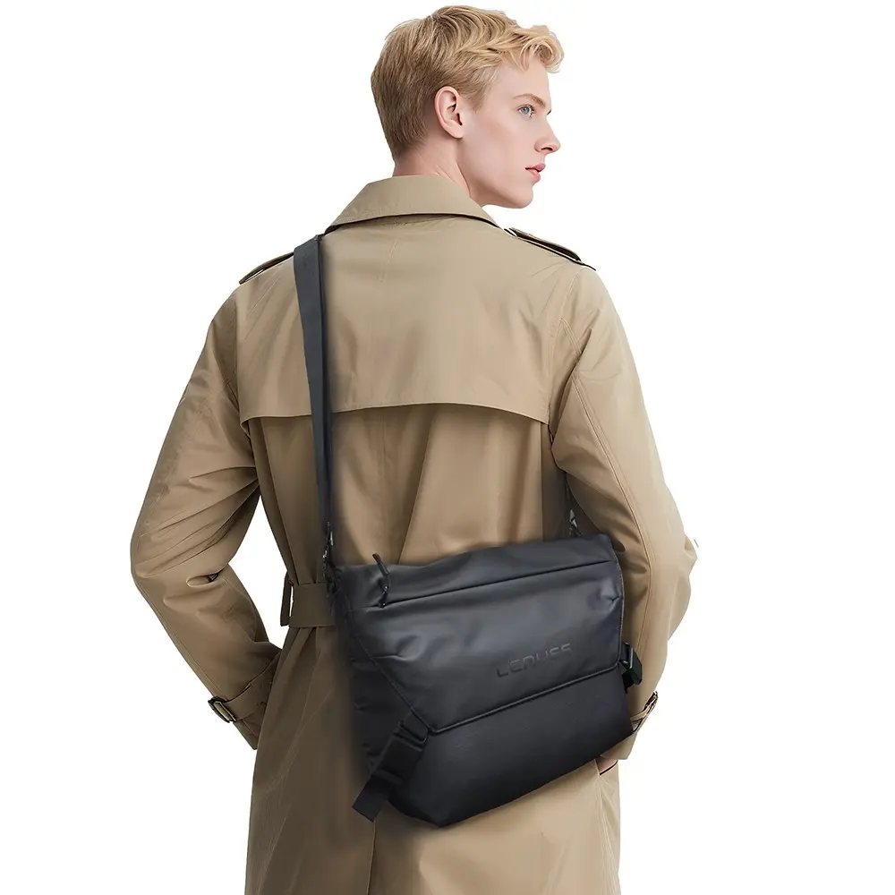 Lenyes LB562 Dreamer Crossbody Su Geçirmez Deri Tasarımlı Çapraz Vücut Çantası