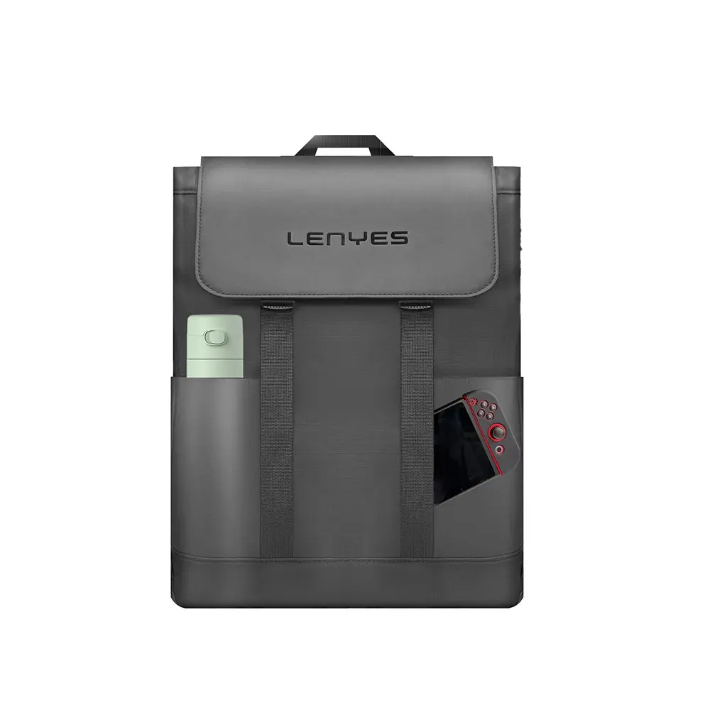 Lenyes LB567 Dreamer Backpack Plus Su Geçirmez Deri Görünümlü Sırt Çantası